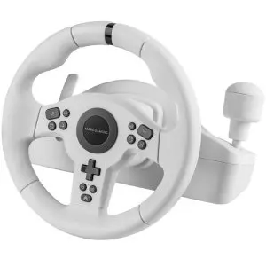 &divide; Volante mars gaming mwhrsxonew drivesense 270? pedales y palanca multiplataforma blanco