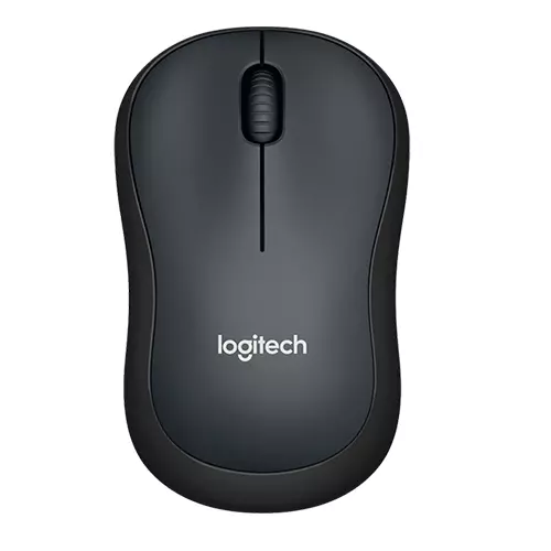 &divide; Mouse logitech wireless m220 silent (noise reduction) color black p/n:910-004878