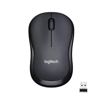 &divide; Mouse logitech wireless m220 silent (noise reduction) color black p/n:910-004878