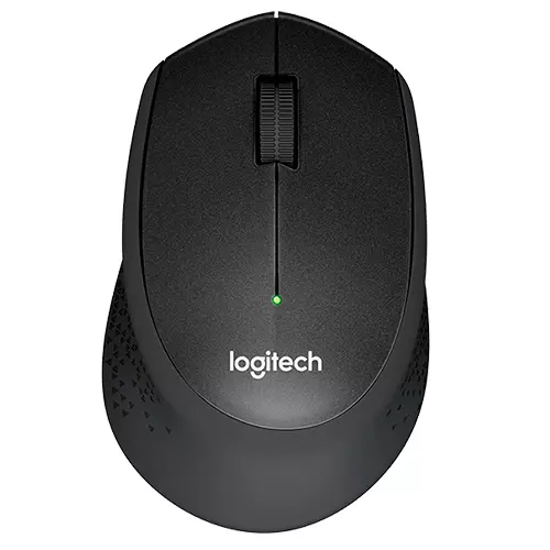 &divide; Mouse logitech wireless m330 silent (noise reduction) color black p/n:910-004909