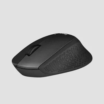 &divide; Mouse logitech wireless m330 silent (noise reduction) color black p/n:910-004909