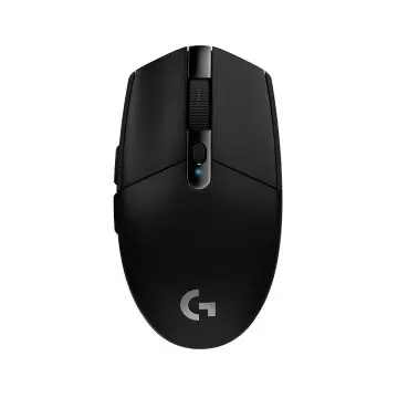 &divide; Mouse logitech wireless y bluetooth g305 12000 dpi 6 botones color negro