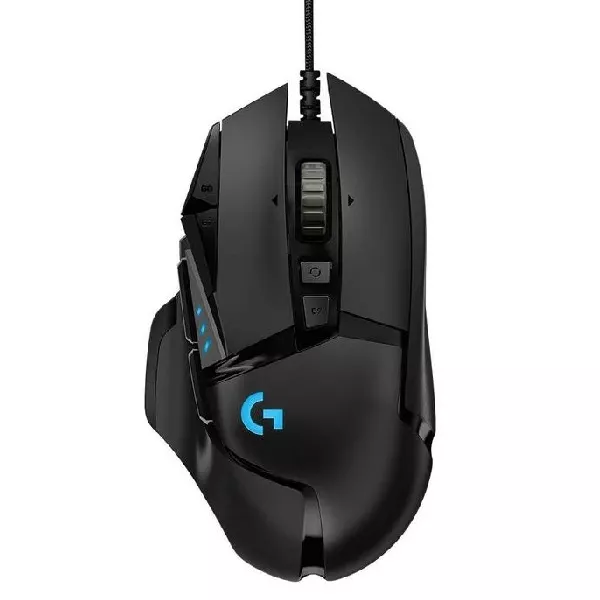 &divide; Mouse logitech gaming g502 hero 16000dpi 11 botones color negro 910-005471
