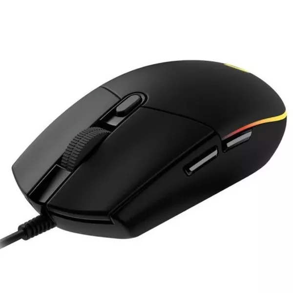 &divide; Mouse logitech g203 lightsync rgb 8000dpi 6 botones color negro