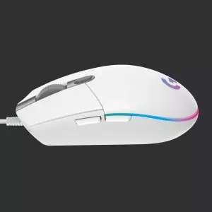 &divide; Mouse logitech g203 lightsync rgb 8000dpi 6 botones color blanco