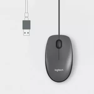 &divide; Mouse logitech m100 negro usb p/n:910-006652