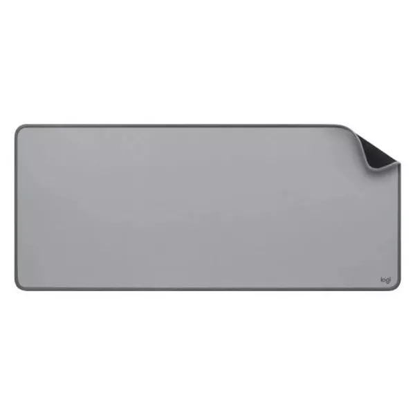 &divide; Alfombrilla logitech studio material reciclado pet superficie tela goma antideslizante 300x700mm gri