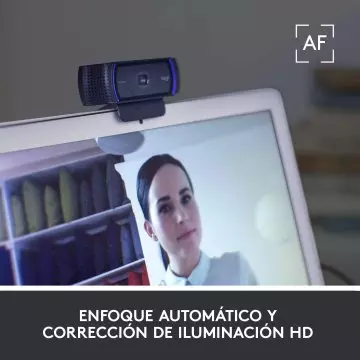 &divide; Camara logitech webcam c920 p/n:960-001055