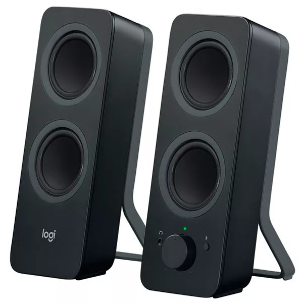 &divide; Altavoces 2.0 bluetooth logitech z207 5w bt 4.2 control de volumen toma auriculares