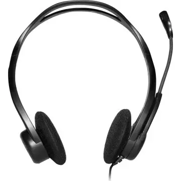 &divide; Headset logitech stereo microfono con supresion de ruido usb pc960m p/n:981-000100