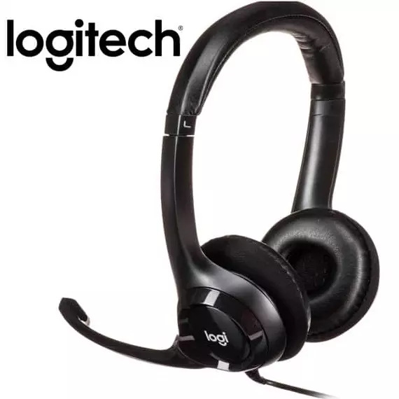 &divide; Headset logitech h390 microfono con supresion de ruido usb p/n:981-000406