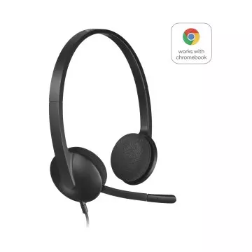 &divide; Headset logitech h340 usb p/n: 981-000475