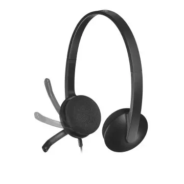 &divide; Headset logitech h340 usb p/n: 981-000475