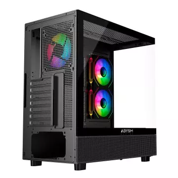 &divide; Caja atx abysm danube sava h400 prime black 2x3.5" 1x2.5" 2xusb3.0 1xusb-c gpu max 410mm n