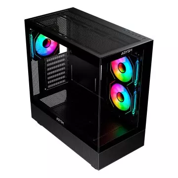 &divide; Caja atx abysm danube sava h400 prime black 2x3.5" 1x2.5" 2xusb3.0 1xusb-c gpu max 410mm n