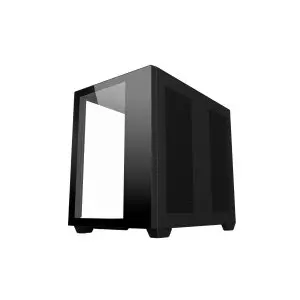 &divide; Caja atx abysm danube sava 285 black 1x3.5" 2x2.5" usb-c gpu max 410mm