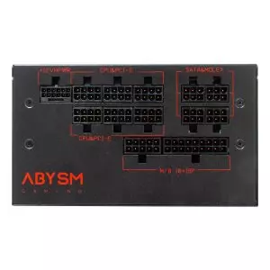 &divide; Fuente alimentacion modular abysm morpheo gx5 ab211001 1000w atx 3.1 pcie 5.1 80+ gold