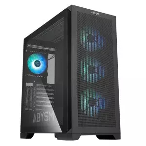 &divide; Caja e-atx danube mura argb 3x2.5? usb-c gpu max 415mm color negro