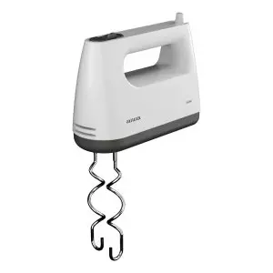 &divide; Batidora de reposteria aiwa tesaberu ahx-600 450w 5 velocidades turbo 2 varillas 2 ganchos acero
