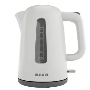 &divide; Hervidor aiwa mizuchi akt-2000 2200w capacidad 1.7l ventana de nivel  blanco