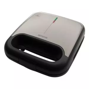 &divide; Sandwichera aiwa tetsu kamado asm-750 750w placas intercambiables acero inox