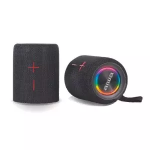 &divide; Altavoz bluetooth portable aiwa bst-250bk negro bt 5.0 tws desmontable 2x10w rms ipx5 aux tf