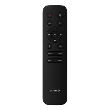 &divide; Barra de sonido aiwa he-950bt salida 60w rms bluetooth 5.3 entrada hdmi-arc + cec in-optica usb