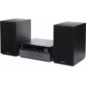 &divide; Micro cadena aiwa msbtu-550 50w rms cd radio aux usb color negro
