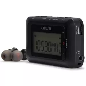 &divide; Radio digital portatil aiwa rd-10 am/fm led rds jack 3.5mm pilas aaa