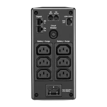&divide; Sai apc br900mi back ups pro br 900va 540w 6xiec avr pantalla lcd formato torre