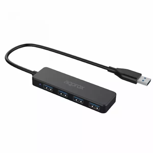 &divide; Hub usb 3.0 adaptador 4 puertos usb approx appc49 4xusb 3.0