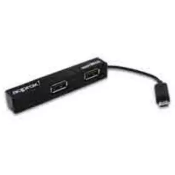 &divide; Hub microusb approx apphm4b a 4xusb-a 2.0 funcion otg de micro usb a usb color negro