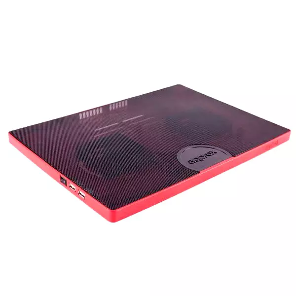 &divide; Base de refrigeracion para portatiles approx con leds - 2 ventiladores - puertos usb e interruptor