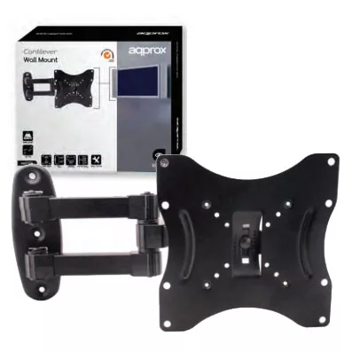 &divide; Soporte de pared orientable approx para pantalla de 17" - 37" articulado max. vesa 200x200 hasta 30k