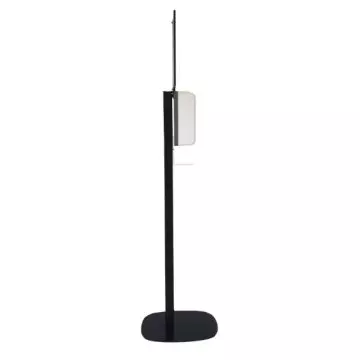 &divide; Soporte ajustable approx para dispensador desinfectante manos appsanitizer incluye cartel informativ