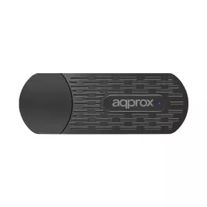 &divide; Usb wifi 6 approx appusb1800v2 1800 mbps 1201mbps en 5 ghz negro