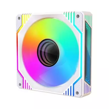 &divide; Ventilador interno keep out xfc-120drmw argb 120mm 4 pin pwm color blanco