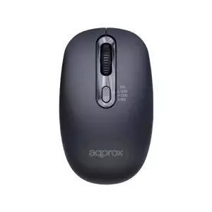 &divide; Mouse approx wireless appxm200 2.4ghz 1600 dpi 4 botones color negro