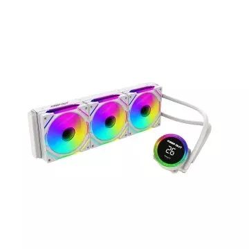 &divide; Sistema de refrigeracion liquida keep out xwc-360 pro argb intel y amd vent 3x120mm display temp