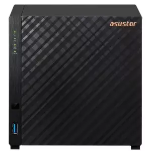 &divide; Servidor nas asustor drivestor 2 gen2 as1204t 4 bahias quard-core 1.7ghz 2.5gbe  1gb ddr4 3xusb 3,0