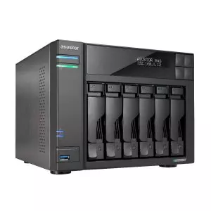 &divide; Servidor nas asustor lockerstor as6706t v2 6 bahias 3.5" 4xm.2 nvme celeron n5105 quad jasper lake2