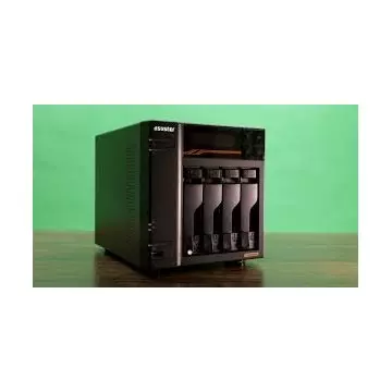 &divide; Servidor nas asustor lockerstor 4 as6804t 4 bahias amd ryzen quad core 2.3ghz 16gb usb4 dual10gbe