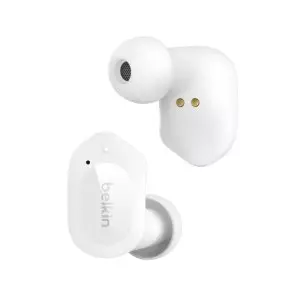 &divide; Auricular intrauditivo bluetooth belkin auc005btwh true wireless soundform play blanco