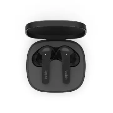 &divide; Auricular intrauditivo bluetooth belkin auc006btbk soundform flow con anc negro