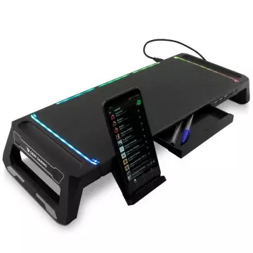 &divide; Stand de sobremesa para una pantalla con hub deep gaming dg-mob-06