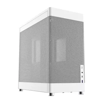 &divide; Caja atx coolbox mesh atx mp1 1x3,5" 3x2,5" 1xusb 3.2 1xusb-c gpu max 355mm color blanco