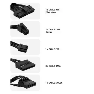 &divide; Fuente de alimentacion sfx coolbox 500w basic 500gr-s potencia max para cambios y reparaciones