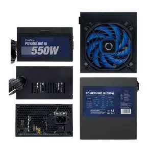 &divide; Fuente alimentacion coolbox powerline3 coo-fapw3-550 550w eficiencia 85%