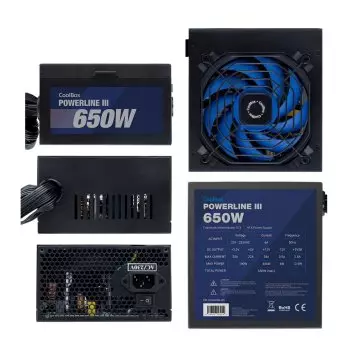 &divide; Fuente de alimentacion coolbox 650w coo-fapw3-650