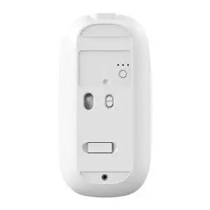 &divide; Mouse coolbox multidispositivo ia w02-w bt5.0 bt3.0 2.4ghz1600dpi 6 botones bateria 500mah blanco